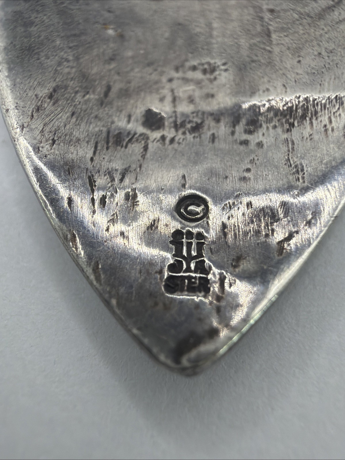 Rare Retired James Avery Sterling Silver Shield Cross Pendant 19g NOS