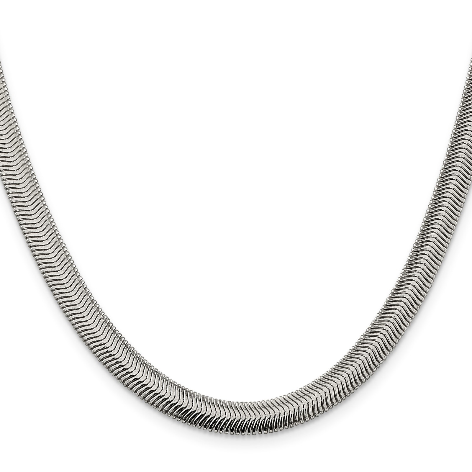925 Sterling Silver 3.3-6.25mm Snake Chain Necklace 7-30 Inch Mens Womens