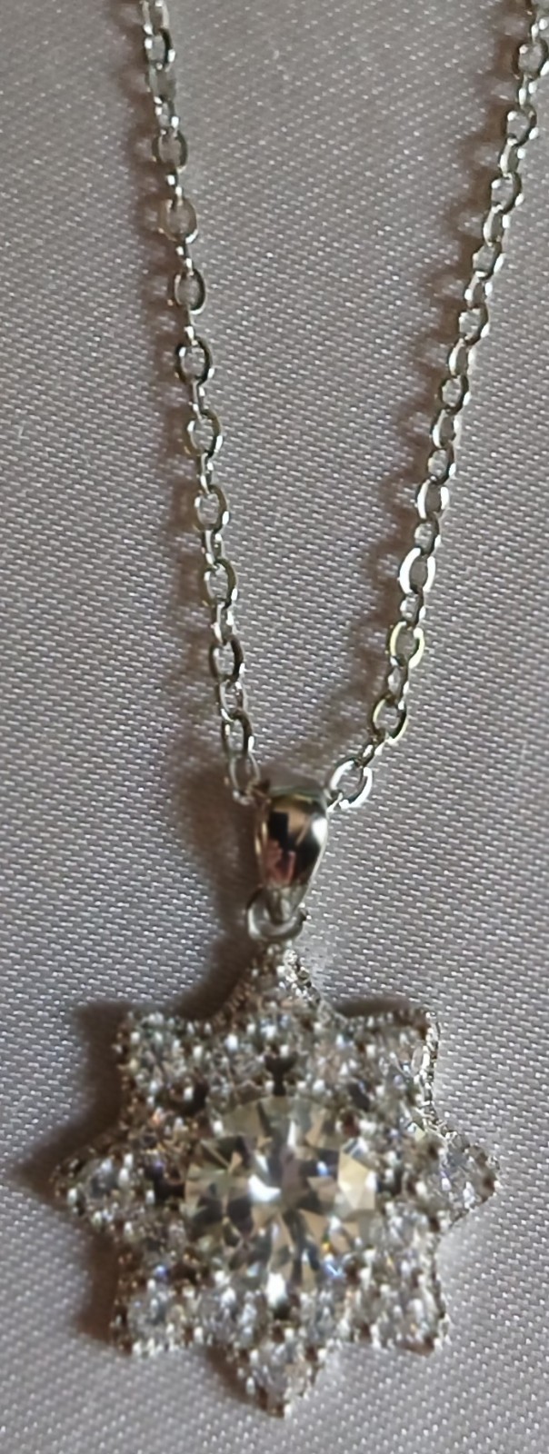 Real Moissanite Necklace Pendant, Certified 1.0CT. Tested GRA certificate Incl.
