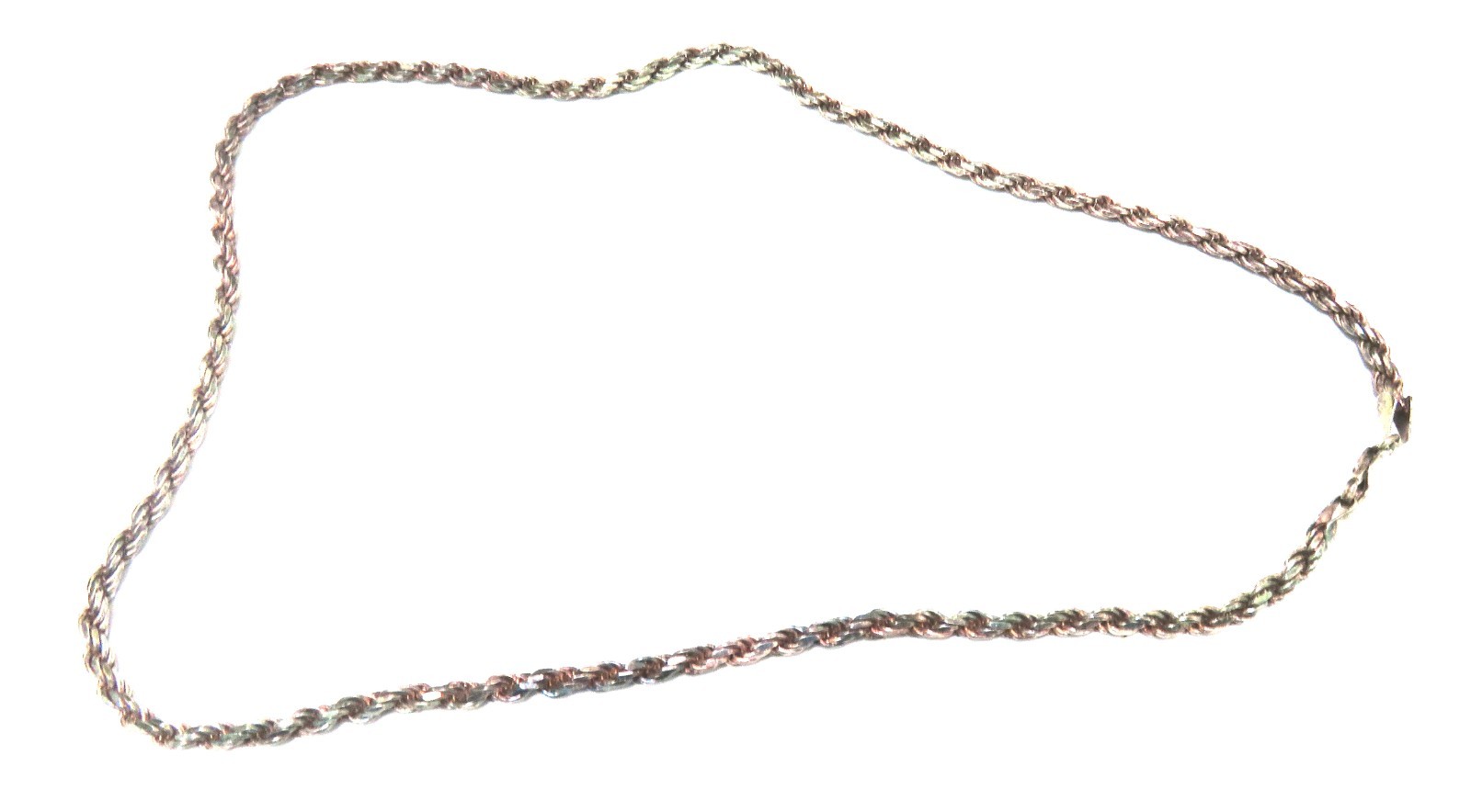 Beautiful 18″ Silver 925 Necklace 25 grams, Excellent, Made in China