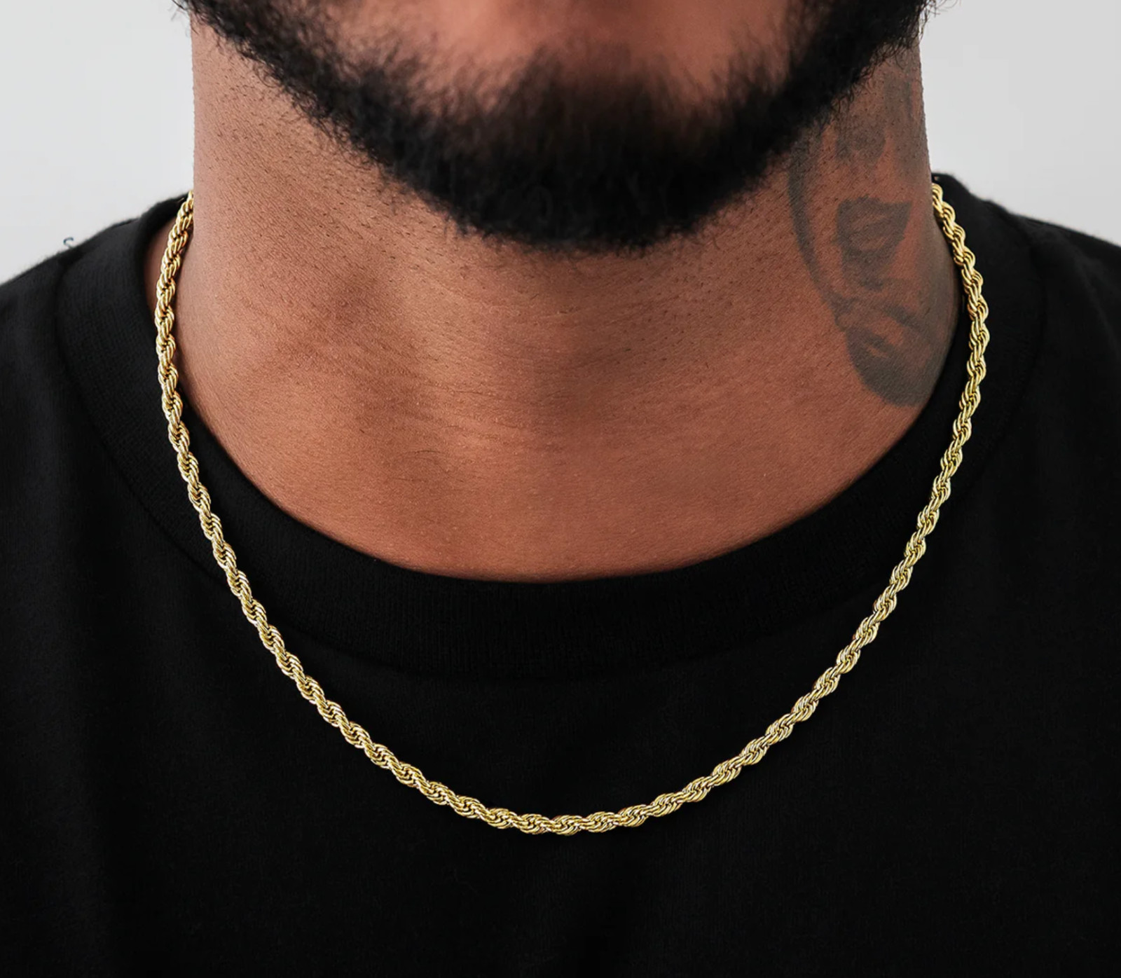 GLD 4mm Rope Chain 20″