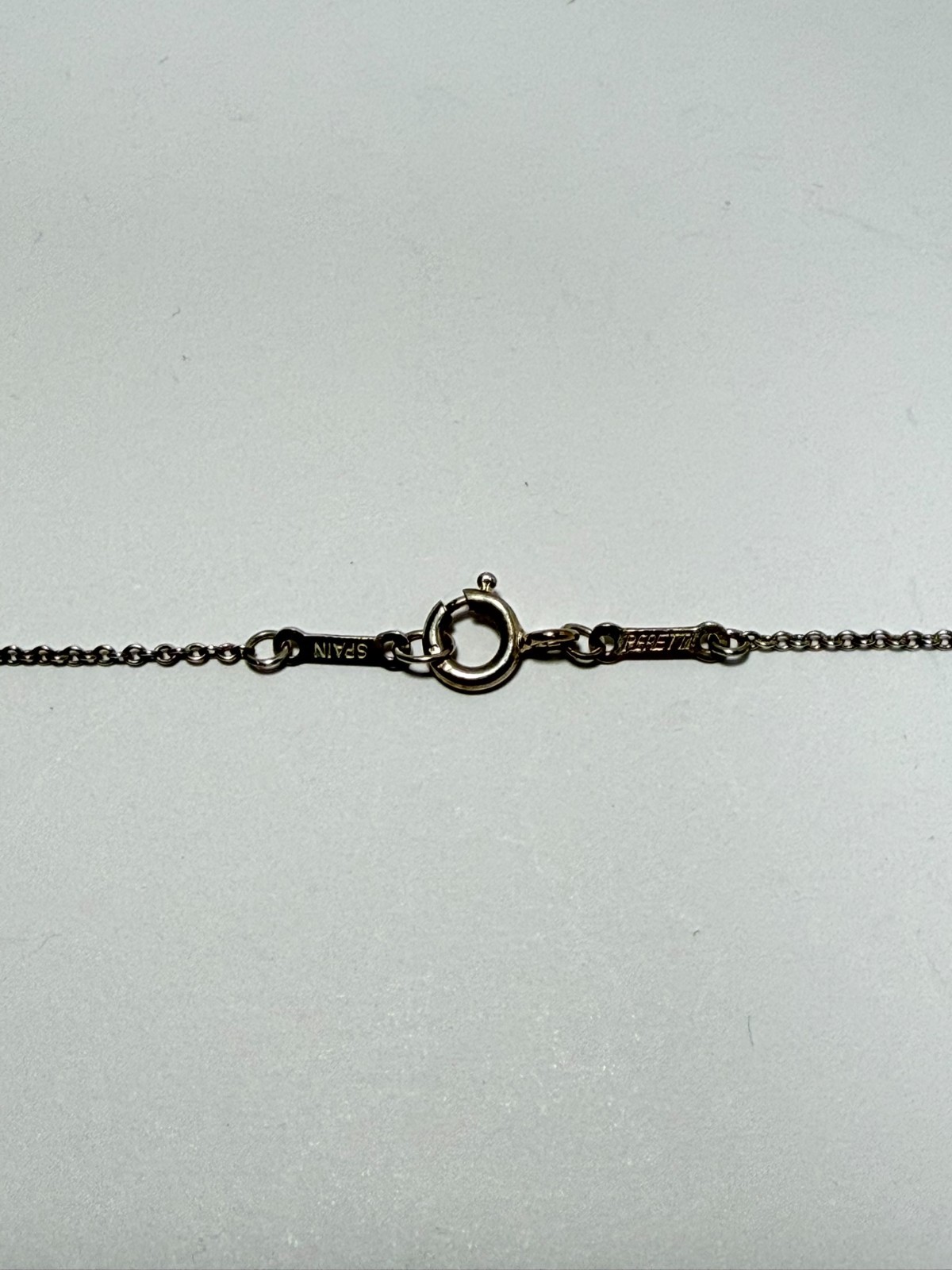 TIFFANY & Co Starfish Elsa Peretti Necklace Pendant Sterling Silver 925 USED F/S