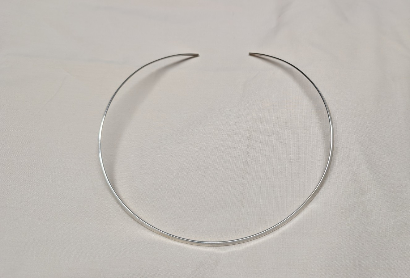 James Avery Retired Collet Neck Collar Necklace 6″ Wide