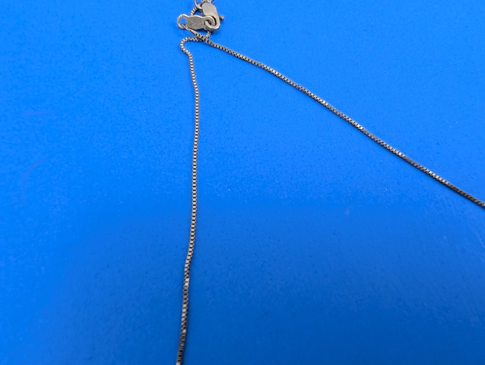 Sterling Silver 925 Thin Box Chain Link Necklace