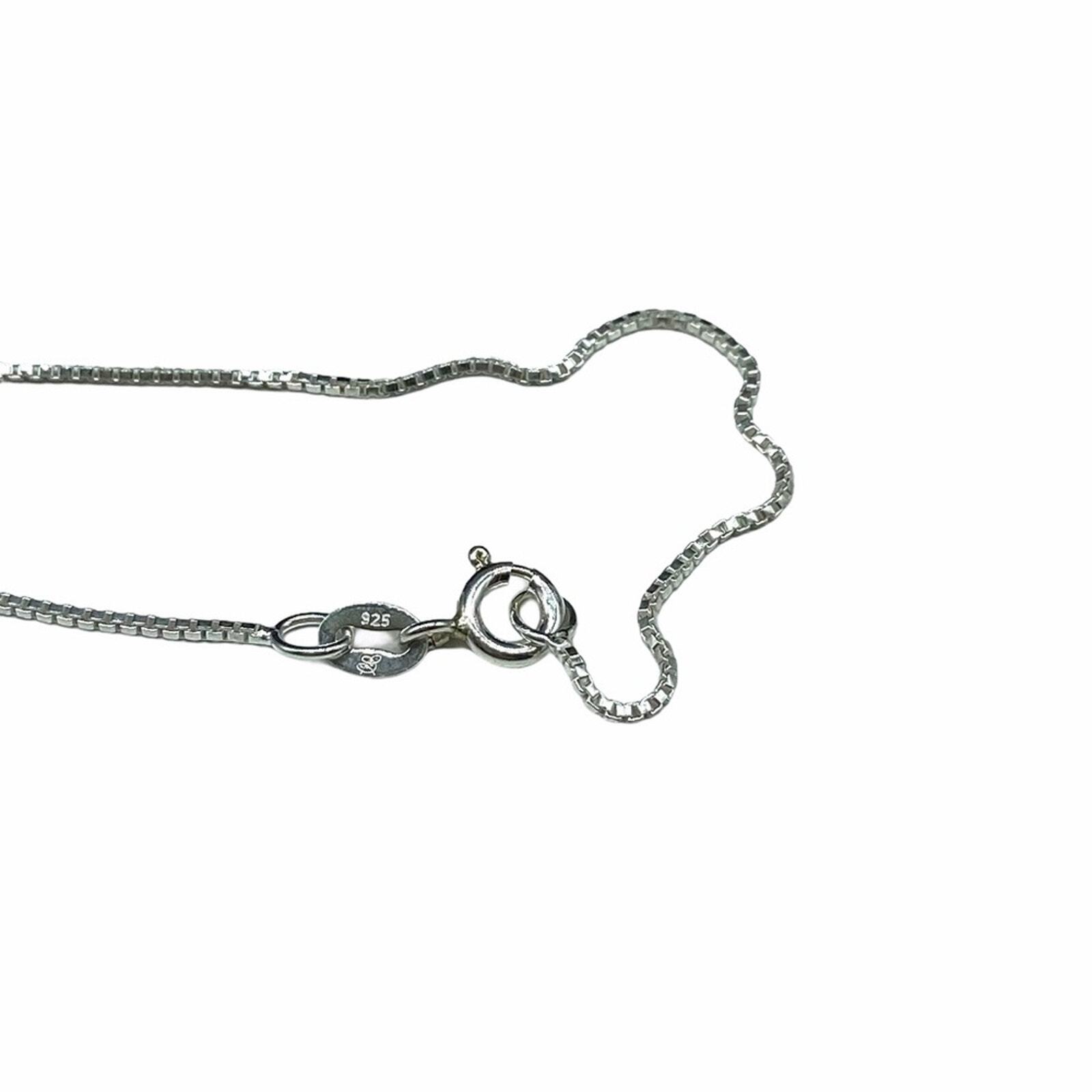16” Ultra Skinny Thin Box Chain Necklace Solid Sterling Silver 925 Long Dainty