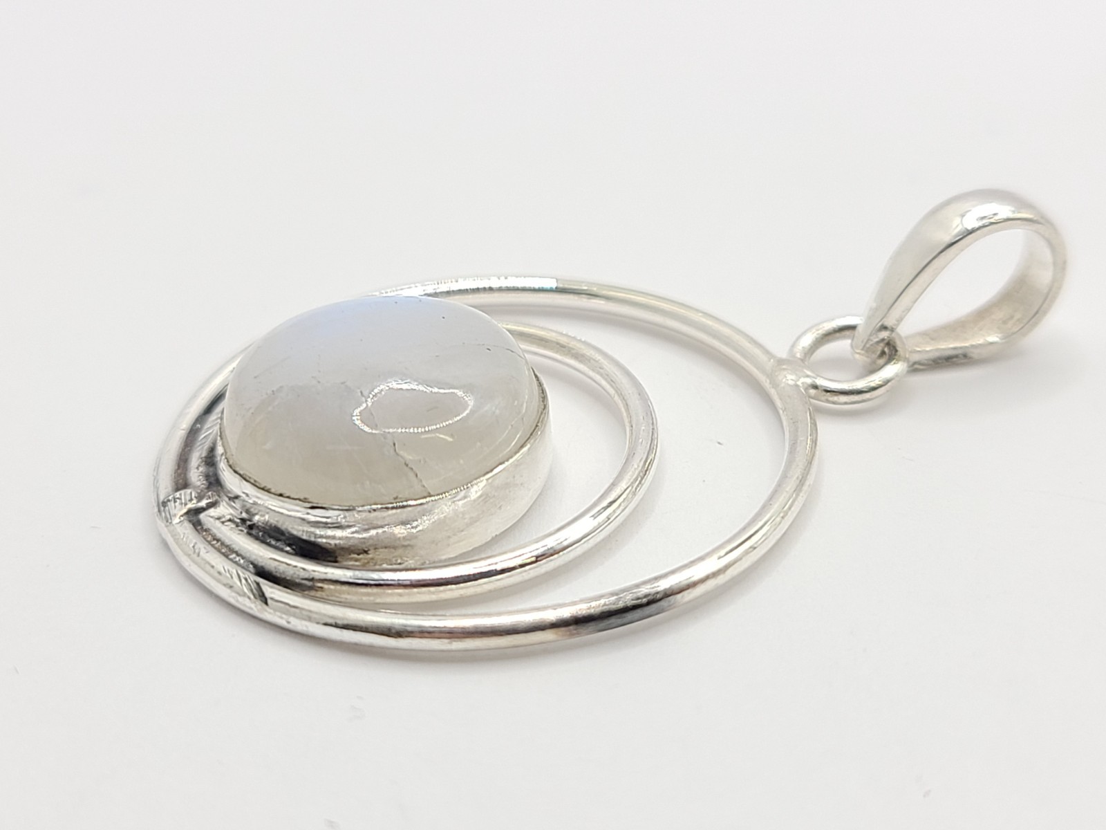 Moonstone Gemstone 925 Sterling Silver Pendant Anniversary Gifts Jewelry 6.92gr