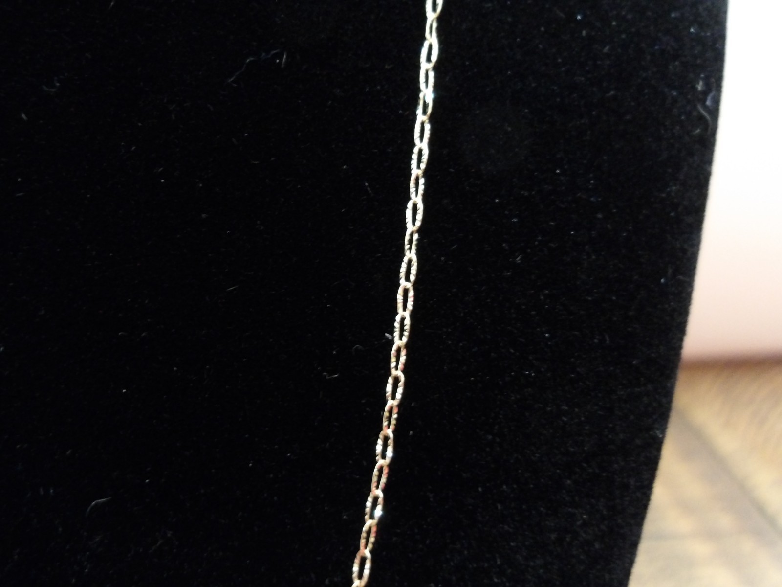 NWT 10K YELLOW GOLD MINI PAPER CLIP CHAIN