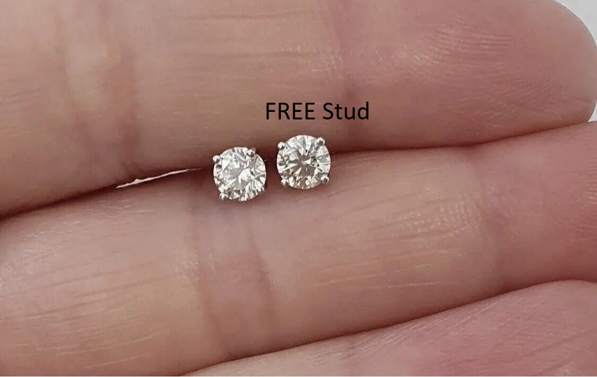 Women’s Tennis Necklace 20Ct Round Cut Lab Created Diamond 14K White Gold Plated