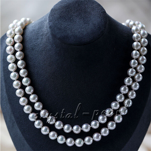 35″ 30″ 25″ AAA 9-8MM SOUTH SEA grey PEARL NECKLACE 14K GOLD CLASP