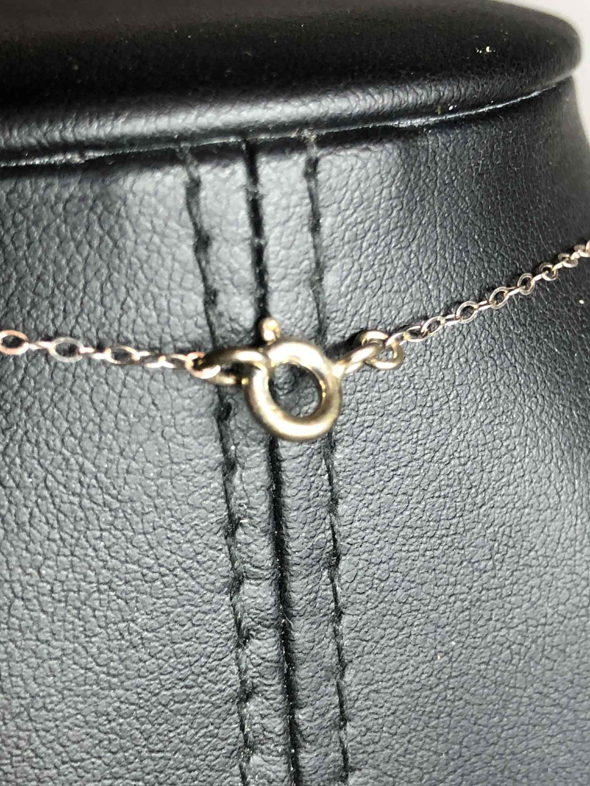 5672 VNTG Sterling 925 Pearl twist pendant Necklace 19″ 2 Grams