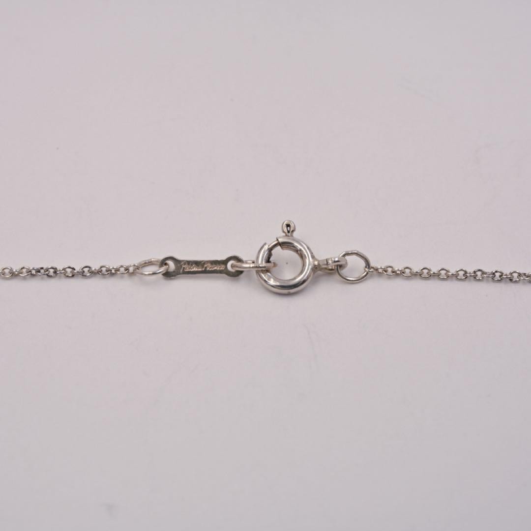 Tiffany & Co. Paloma Picasso Alphabet V Necklace Silver 925 Unisex Used Good