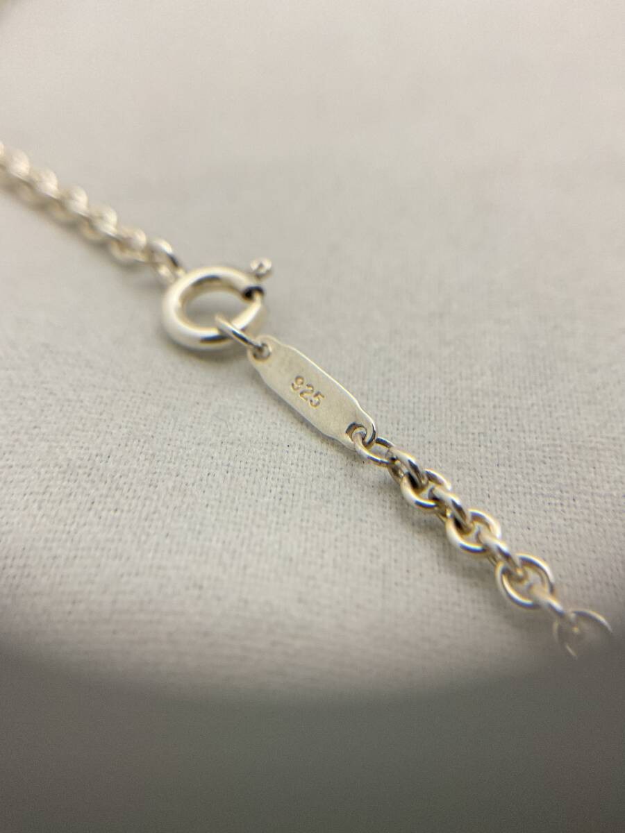 Authentic Tiffany Co 2mm Width Necklace Chain Silver 925 51cm 20in Link Style