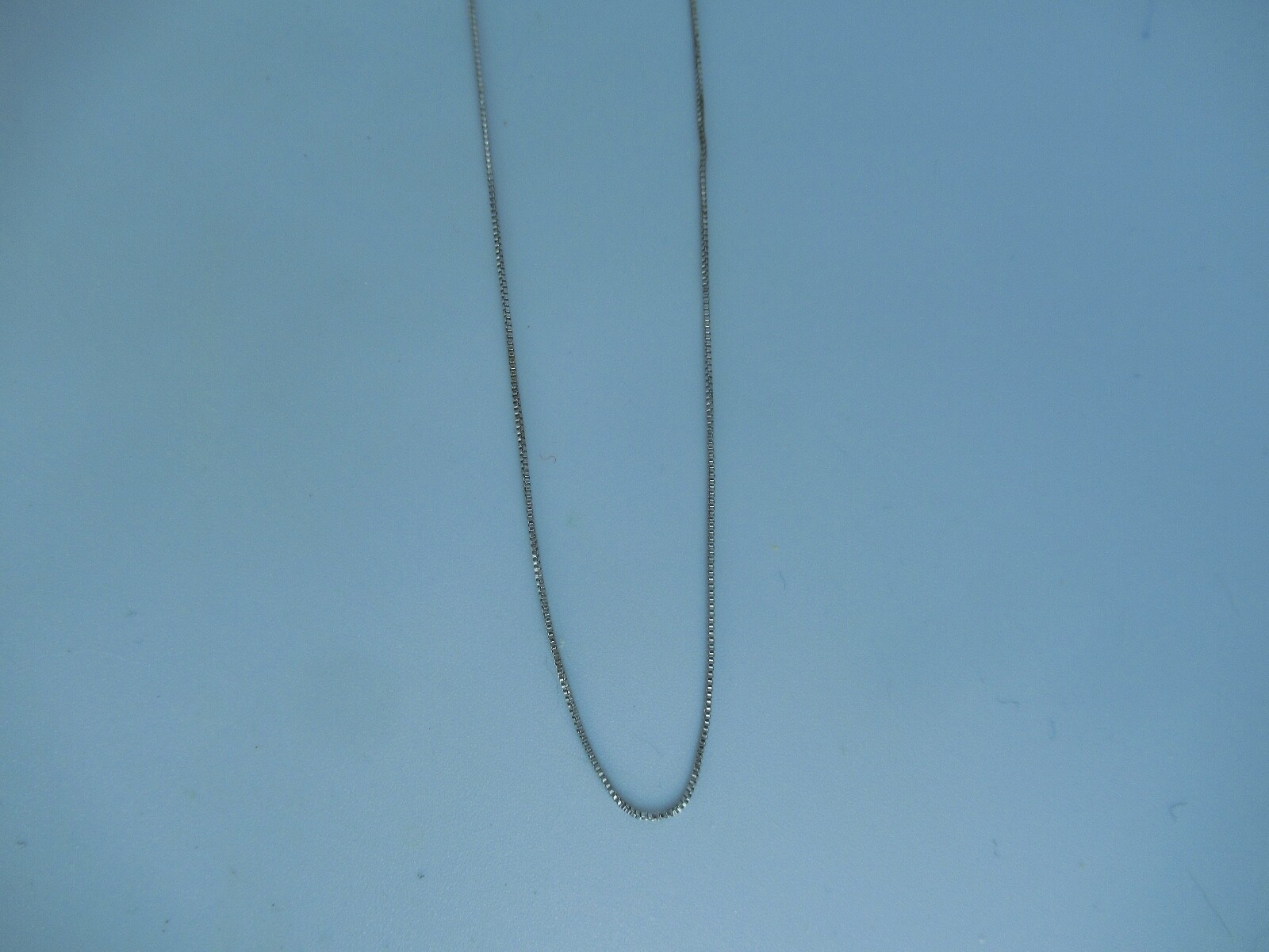 Sterling Silver .6 Millimeter Box Chain
