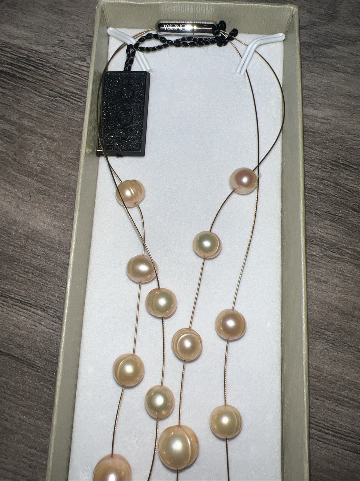 Honora Freshwater Pearl Double Strand Necklace (NKL182).