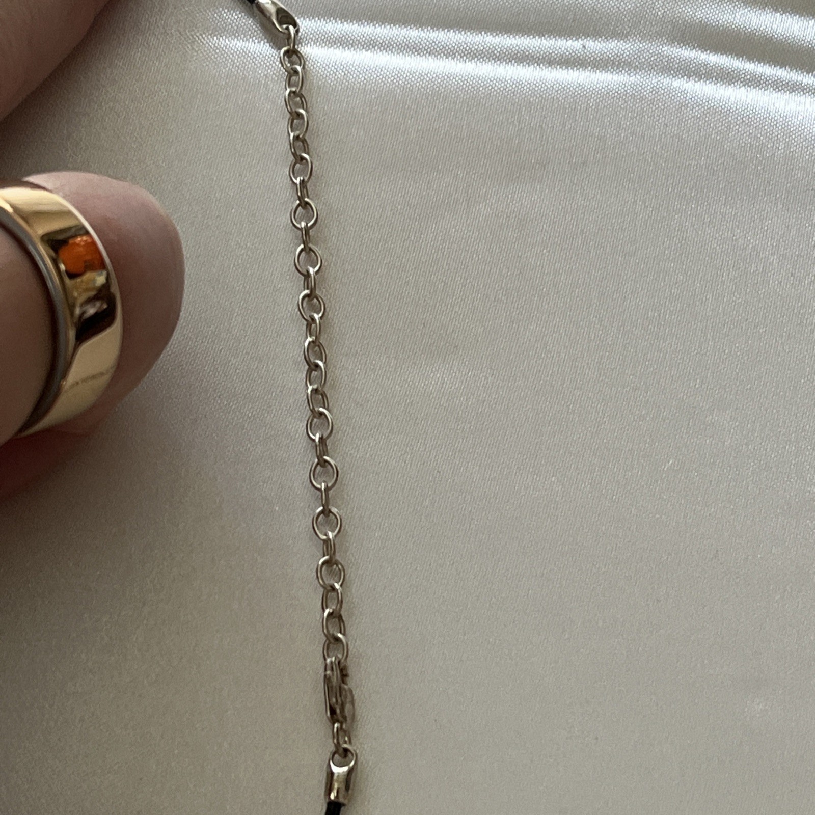 Chatham Jewelers Multi Cord Necklace With SS Seaside Jewelry In Original Packing