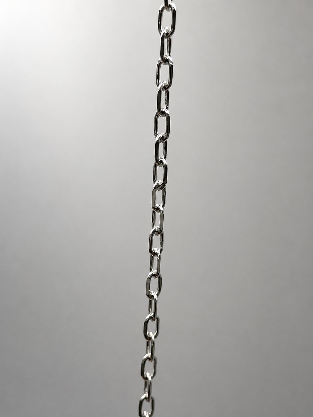 14K Solid White Gold Diamond Cut Cable 0.8mm Chain Necklace 16″ 18″