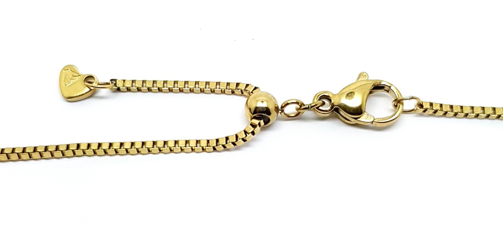 Christus Necklace, Gold Plated with Adjustable Chain