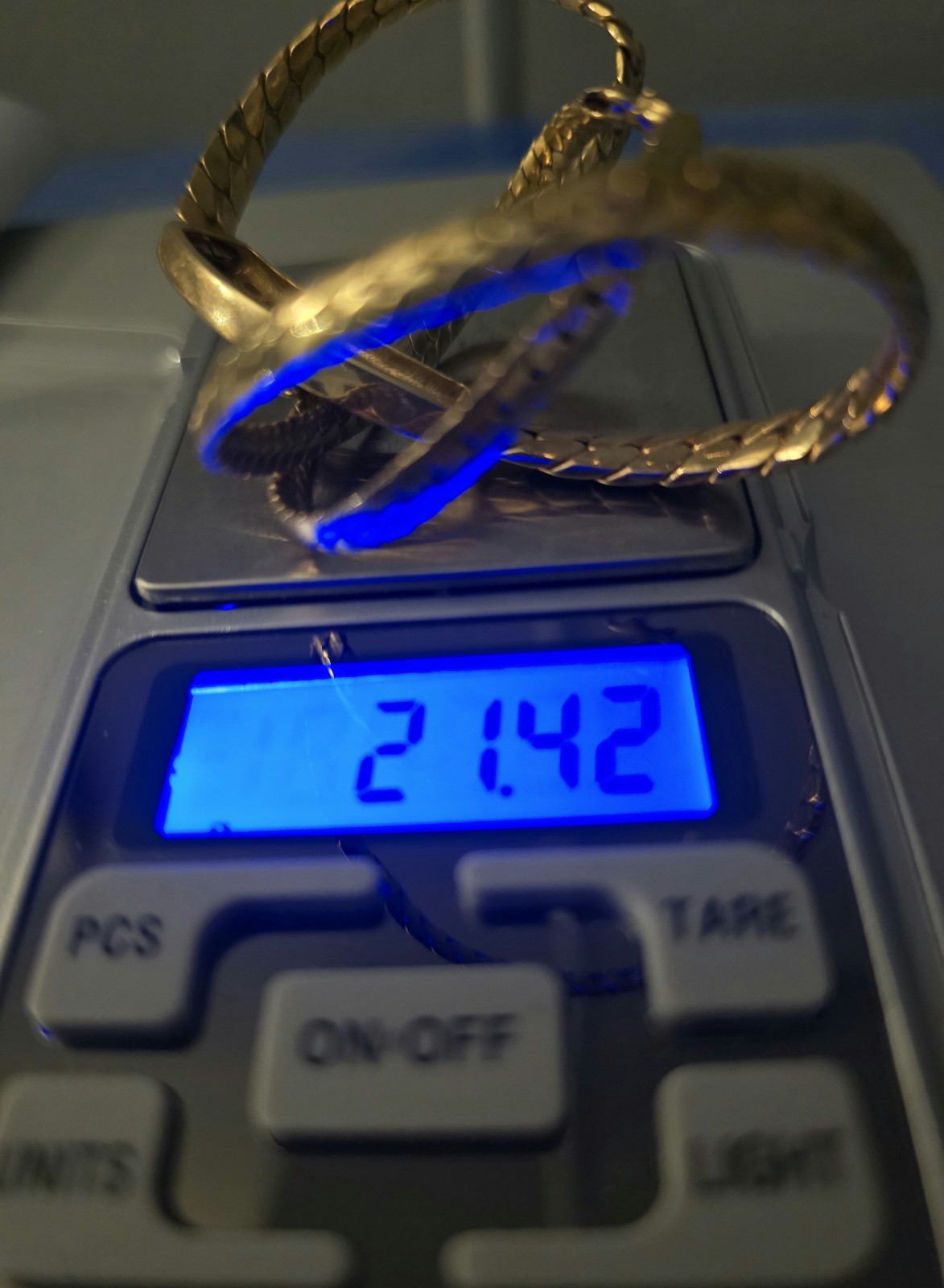Vintage Solid 14K 585 Yellow Gold Necklace 17” ,21 grams approx, Germany