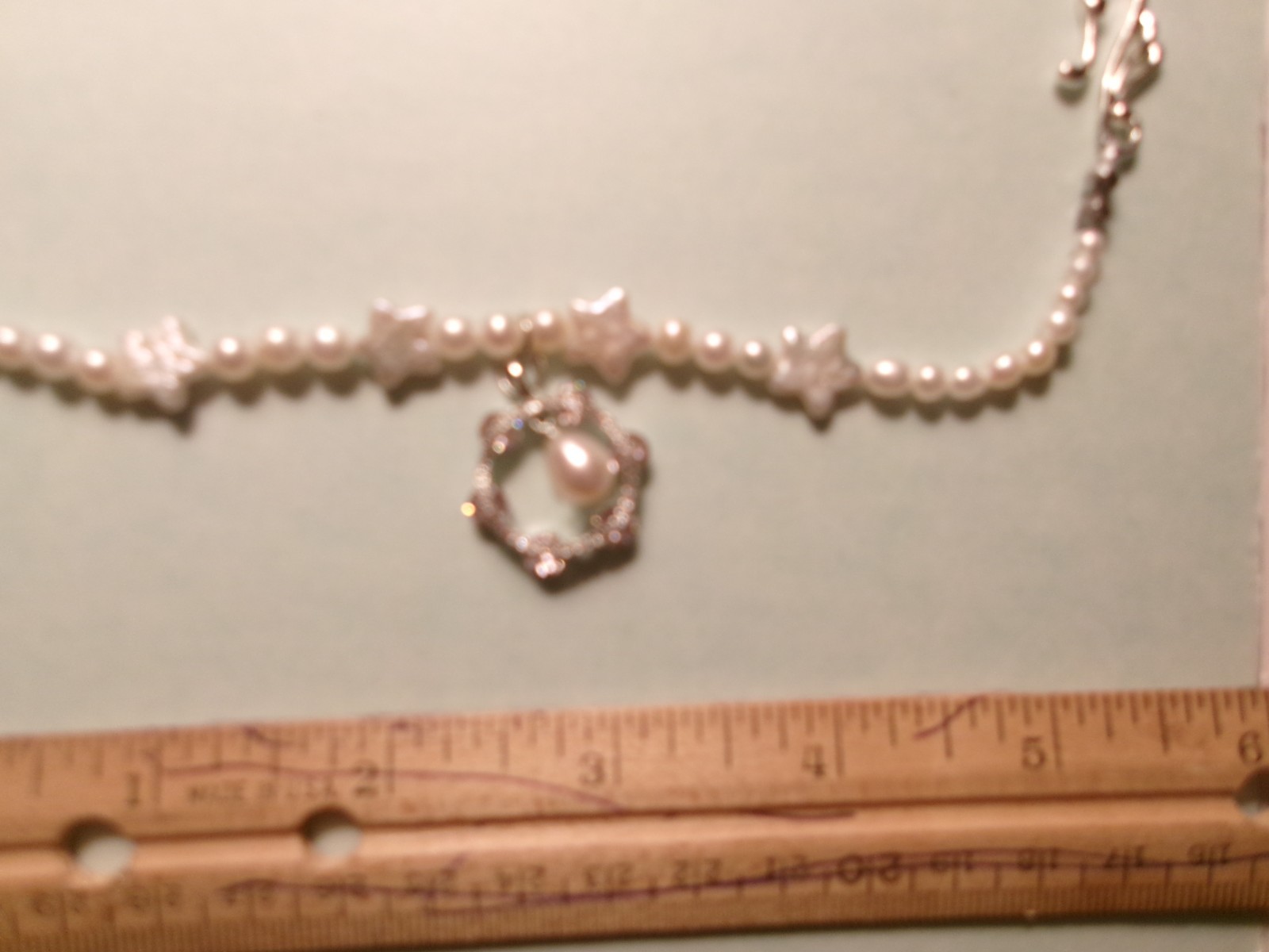 PEARL BRACELET WITH REAL PEARLS I MADE THIS ONE PINK TAMBOURINE