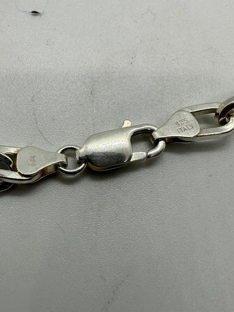 18-inch Sterling Silver (.925) Strong Link Necklace B9