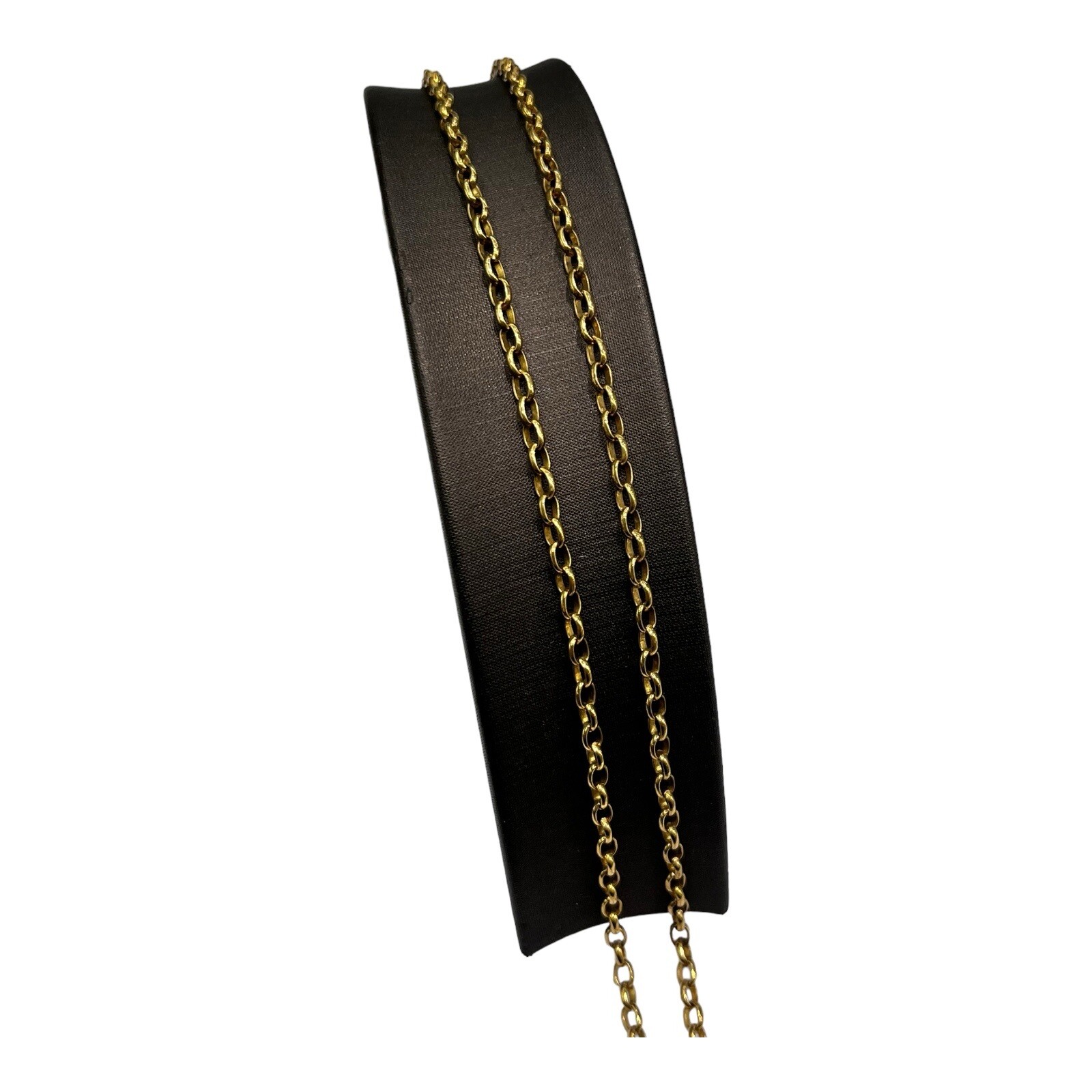 9ct 9k Yellow Gold Italian Oval Belcher Chain Necklace 9.30 Grams 51cm. New