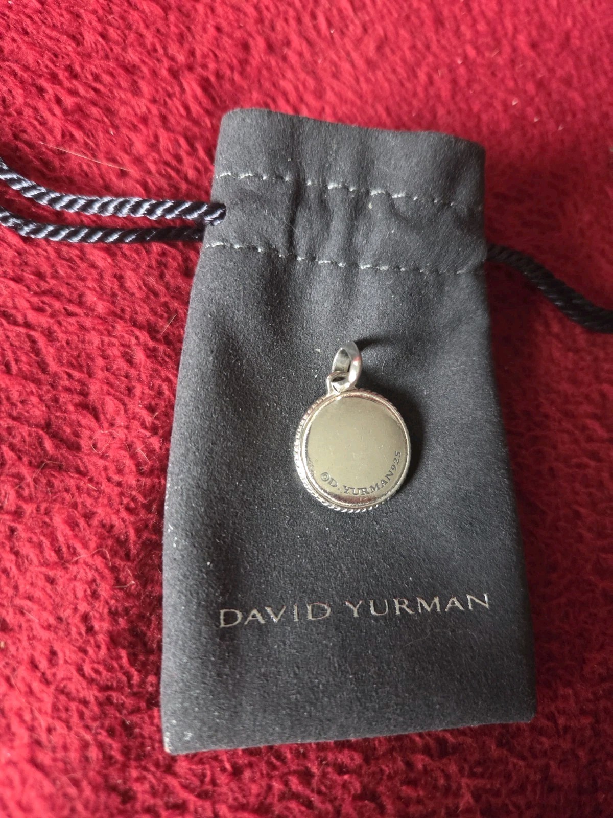 David Yurman Sterling Silver Maritime Compass Amulet