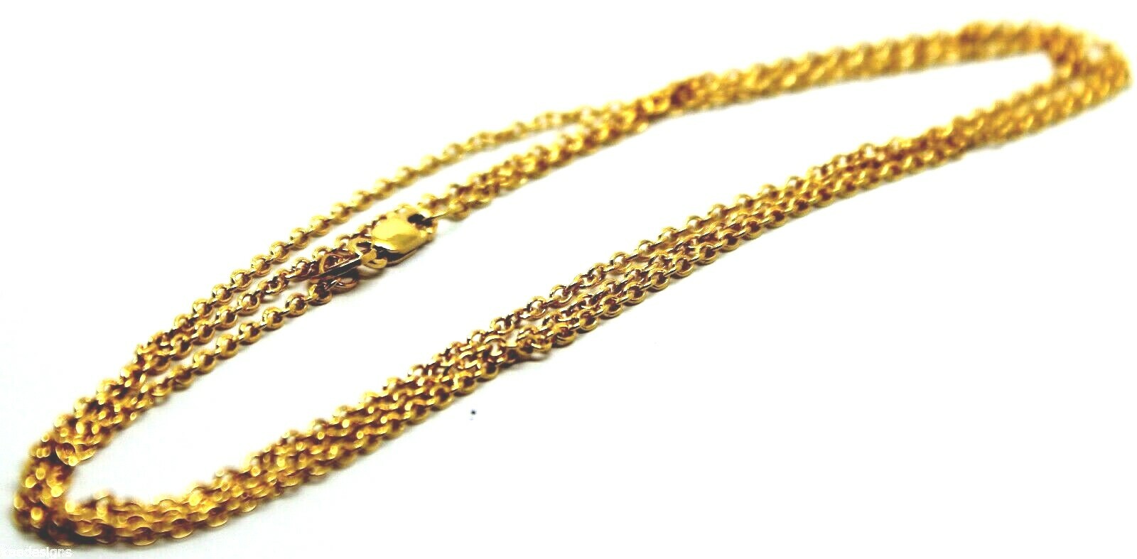 Genuine 9ct Yellow Gold Belcher Chain Necklace 70cm 3.82grams