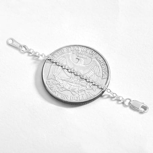 925 Sterling Silver & 14K Gold Necklace Extender Set – 1, 2, 3 & 2, 4, 6 Inch Lo
