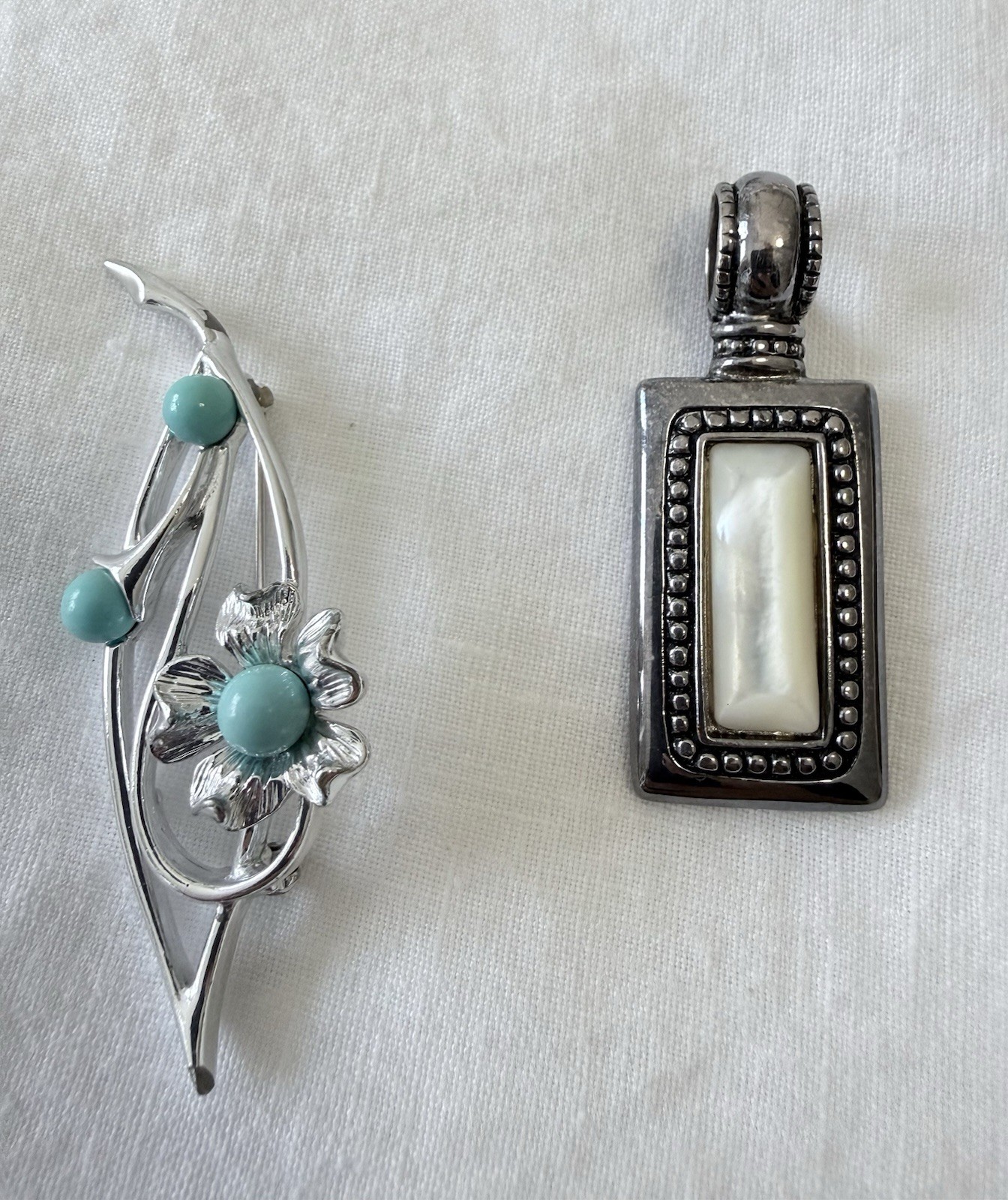 Brighton | Pendant Necklace Lot Silver Tone Fashion Jewelry | Extra Assorted Pcs