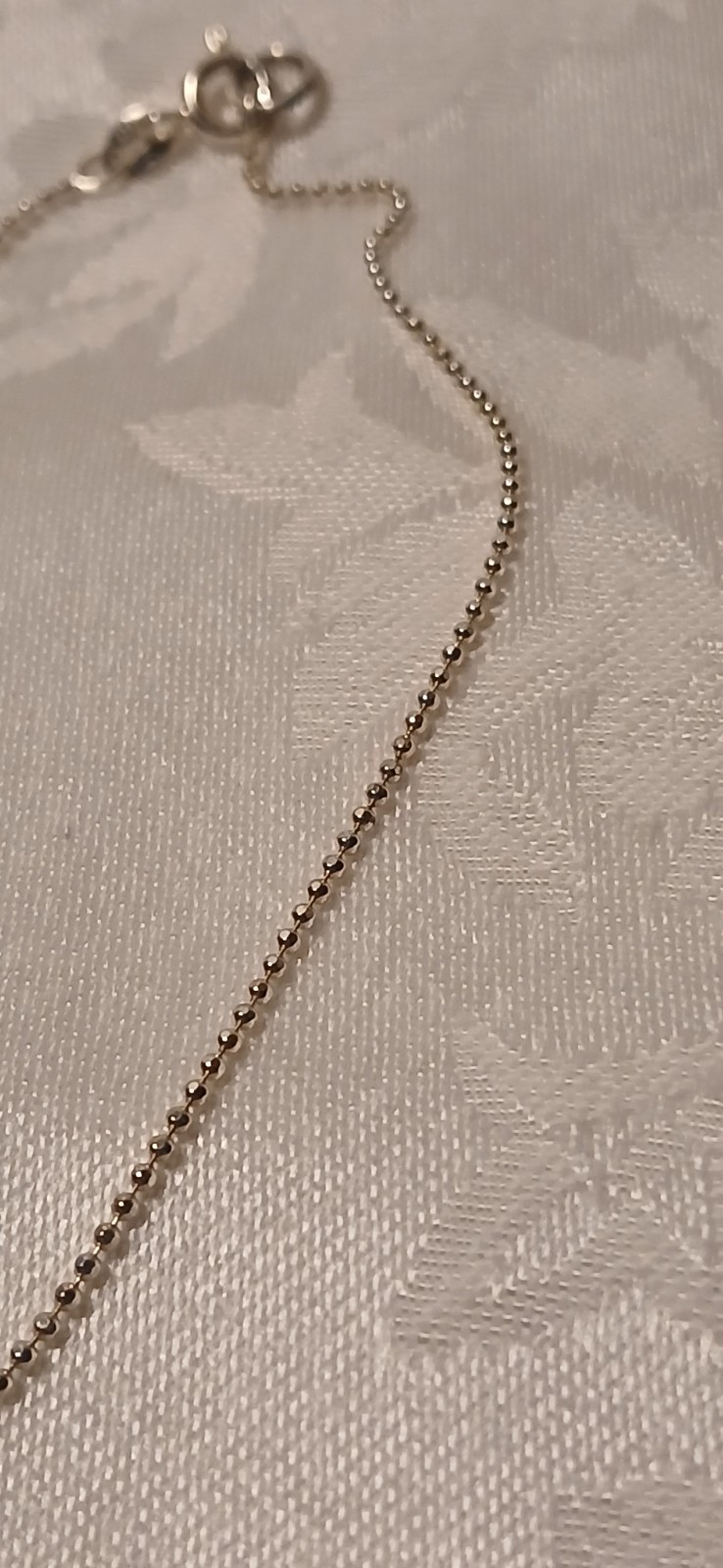 925 Silver Chain, 9.5″, 925 Gold filled Leaf, Charm, Chain, Tiny Dreidel Charm