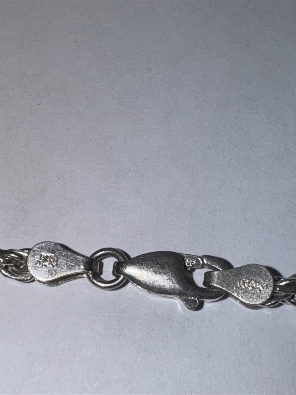 Solid 925 Sterling Silver Italian Rope Chain