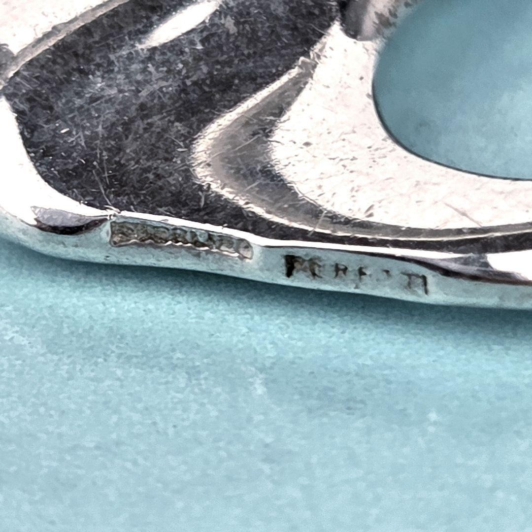 TIFFANY & Co Elsa Peretti Anchor Pendant Necklace Silver Generic Steel Chain