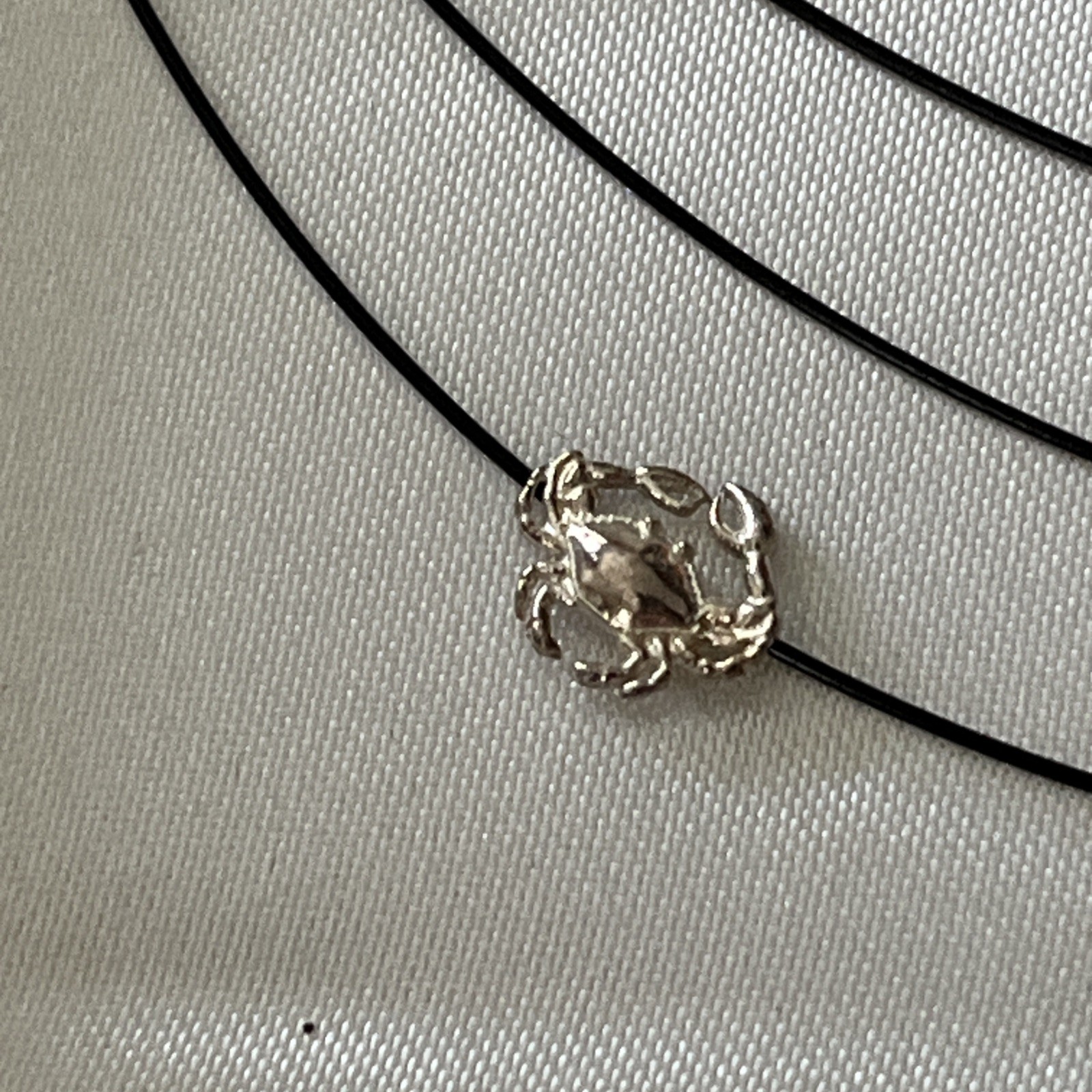 Chatham Jewelers Multi Cord Necklace With SS Seaside Jewelry In Original Packing