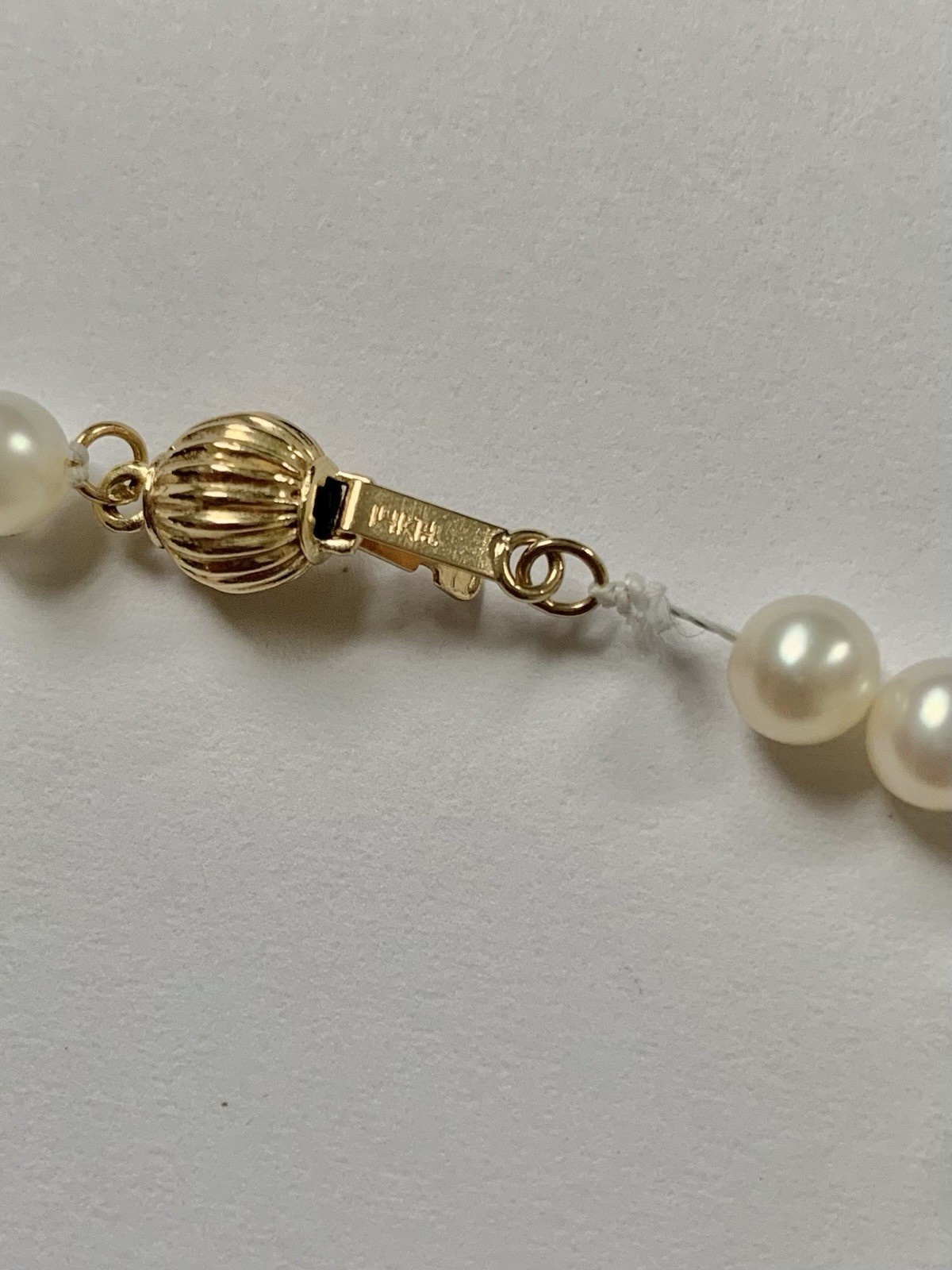 Cultured Pearl Honora 14k Yellow Gold Latch 18” Necklace