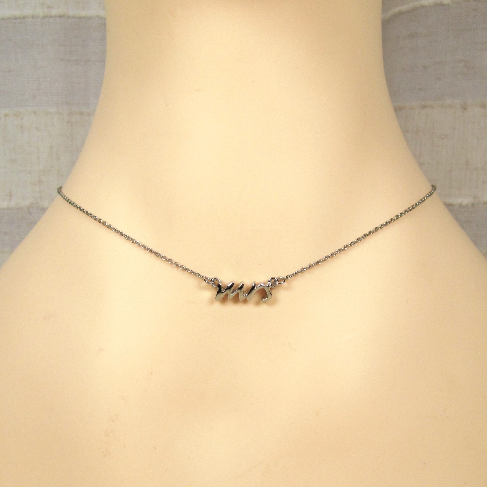 Kate Spade Silver “Say Yes” Mrs. Necklace – Wedding