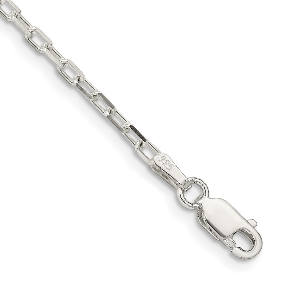 925 Sterling Silver 1-7.5mm Cable Chain Necklace 7-30 Inch Mens Womens