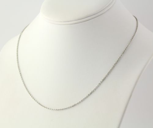 Cable Chain Necklace – 18″ Women’s Fashion Spring Ring Clasp