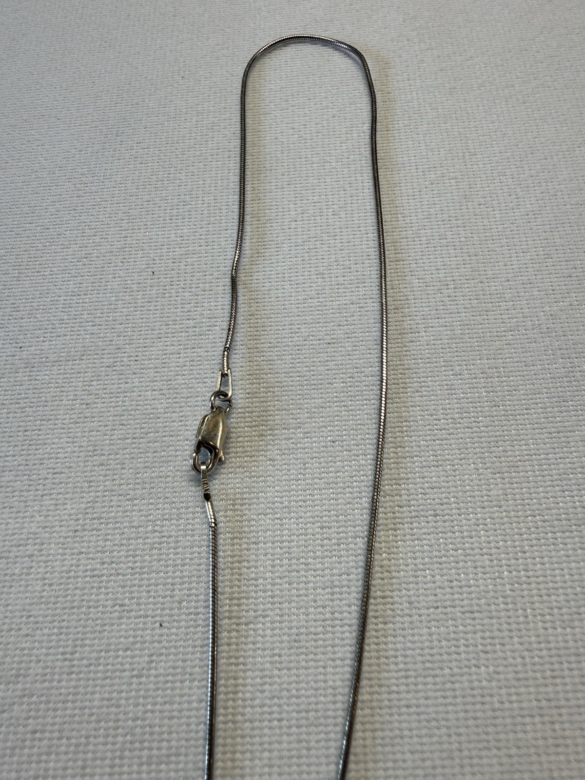 1942 Sterling Silver Coin Pendant On 18” Snake Chain 925 Sterling Silver