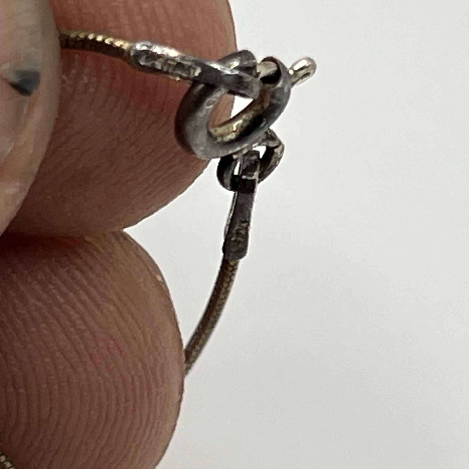 Vintage .925 Sterling Silver Sea Turtle Pendant 18” Rope Chain Necklace 5.9g