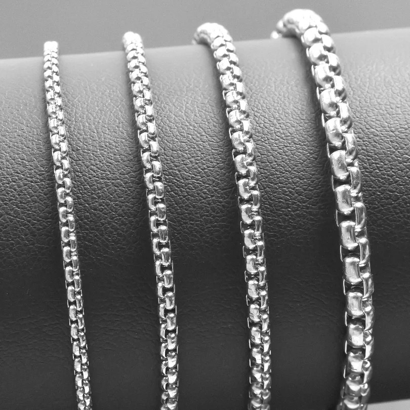 925 Sterling Silver Italian Rope Chain Men’s Necklace 4mm – NEW