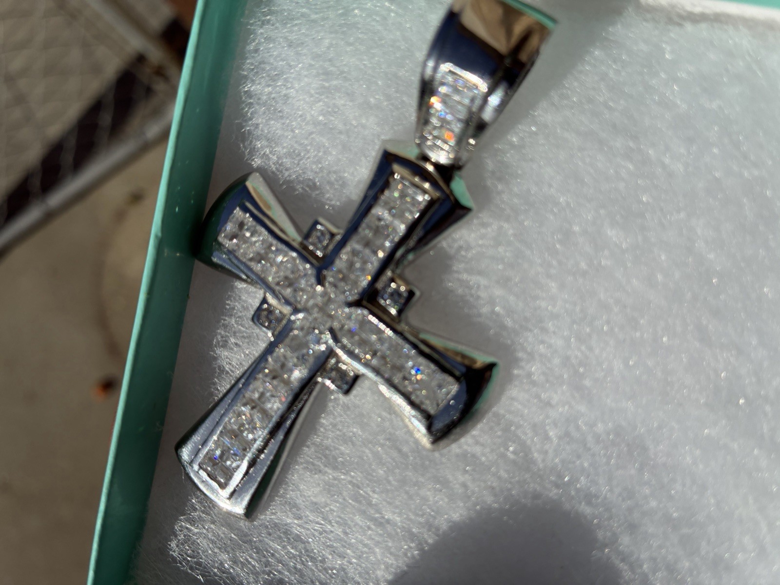 Pendant Cross Jesus Cross 925 Silver