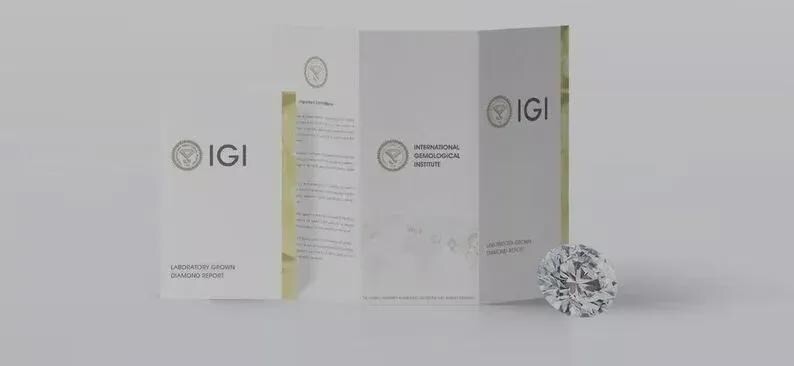 IGI 2 CT Radiant EF/VS1 Lab Grown Diamond Wedding Charm Pendant 14k Yellow Gold