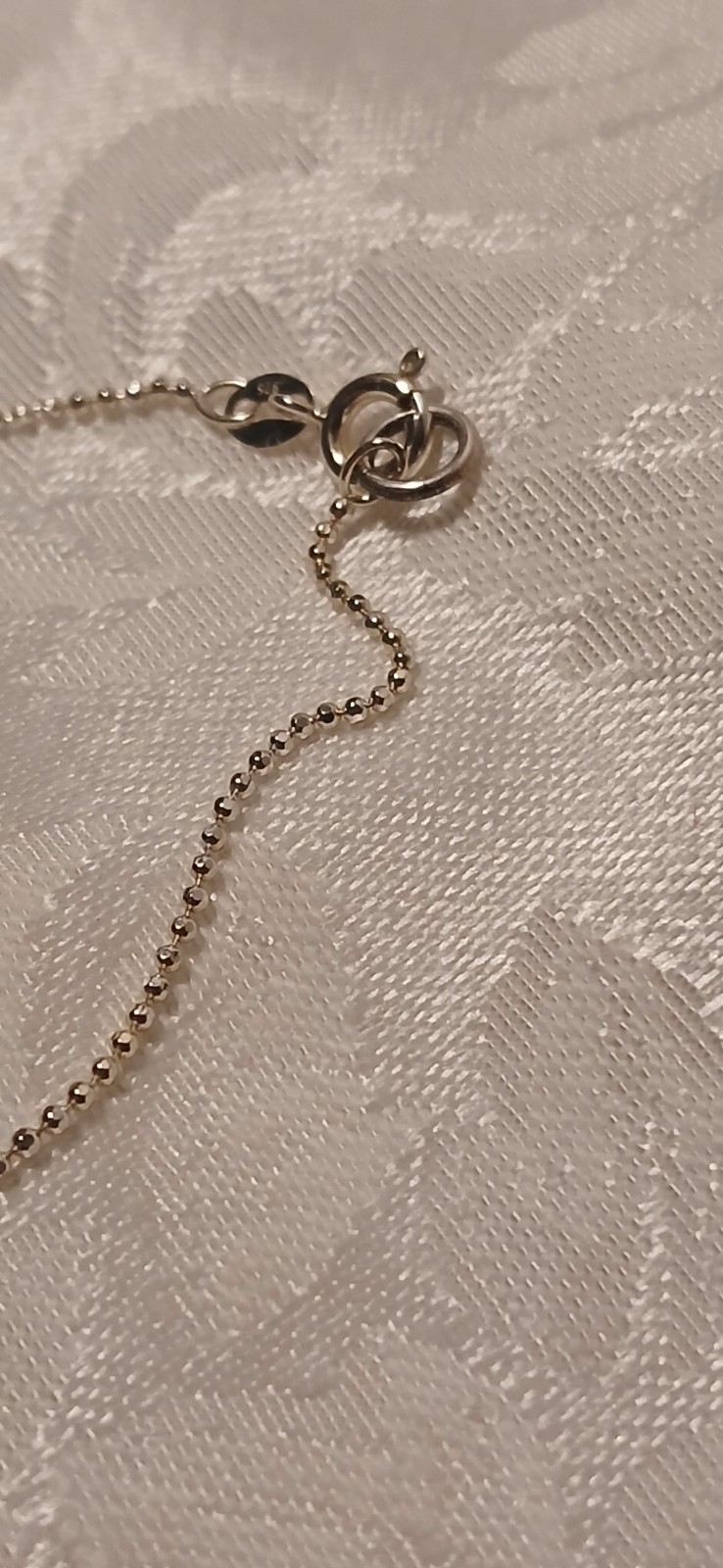 925 Silver Chain, 9.5″, 925 Gold filled Leaf, Charm, Chain, Tiny Dreidel Charm