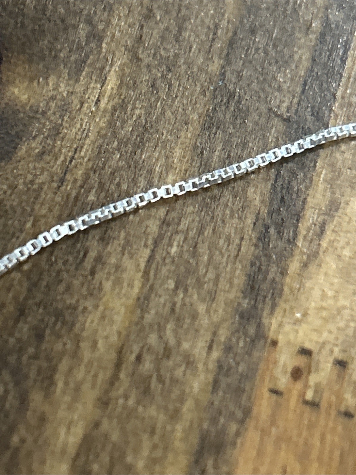 18” Sterling Silver Thin Box Chain 2.06 Grams