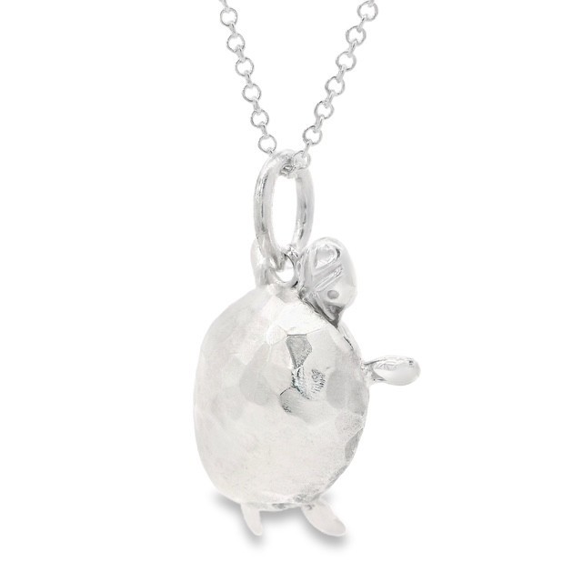 Tiffany & Co. Paloma Picasso Turtle Sterling Silver Necklace