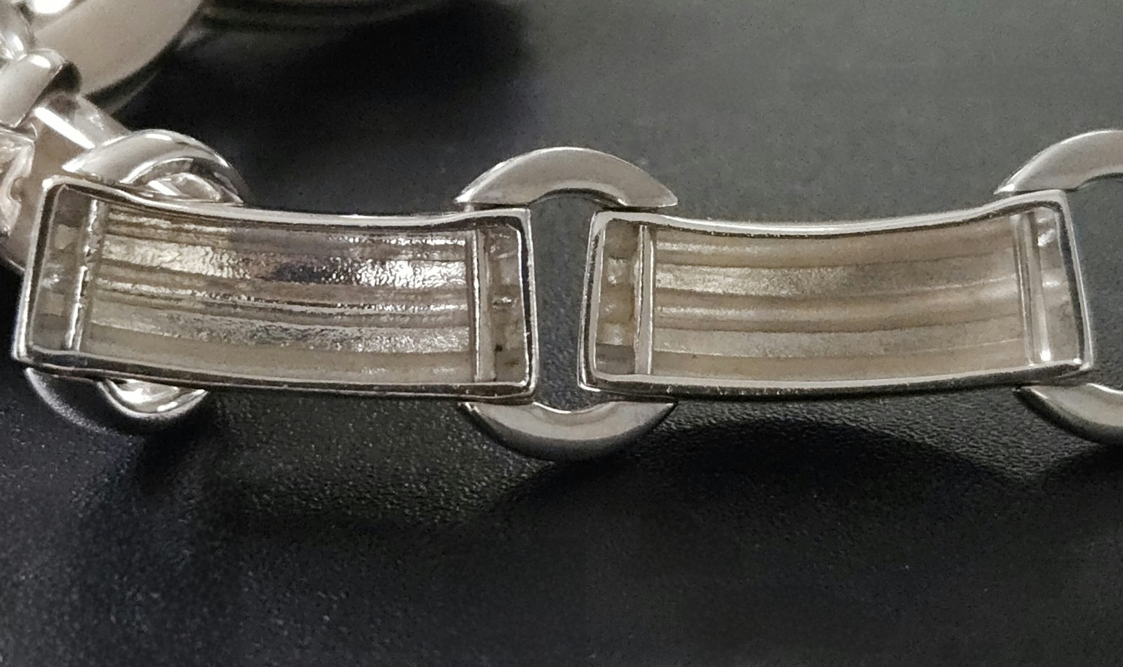 Tiffany & Co Sterling Silver 1995 Atlas Collar Necklace 87g 1st Run Collector