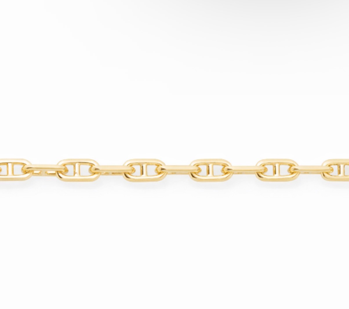 18 INCHES 14K GOLD: 1.65MM ANCHOR CHAIN/NECKLACE JEWELRY NEW REAL SOLID GOLD