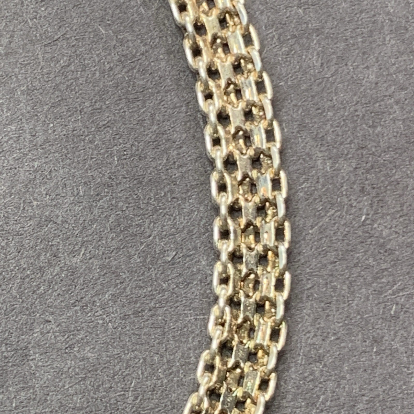 Sterling Silver 925 Lot Necklace LL67 Chain Male Armor Unique Mid Evil Heavy