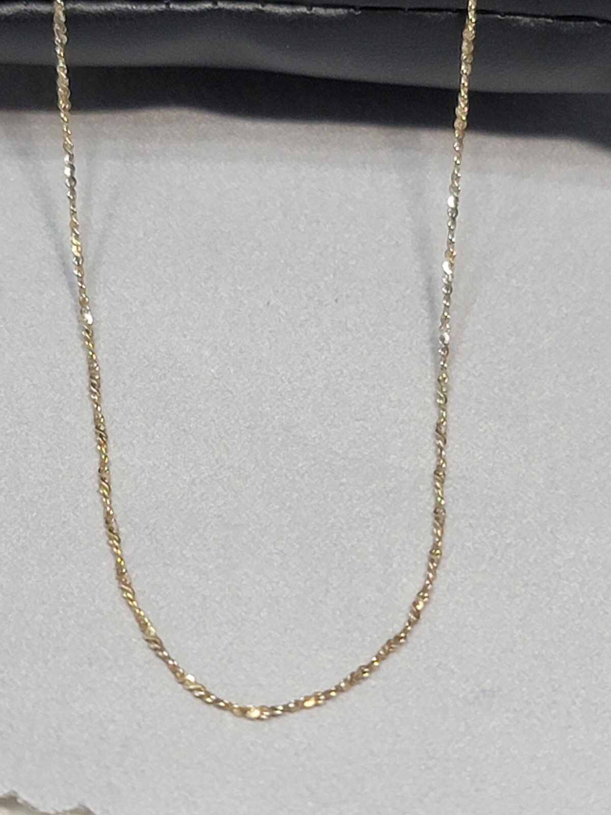 Danecraft 925 Signed Sterling Silver Twisted Serpentine Necklace 23.5” Italy