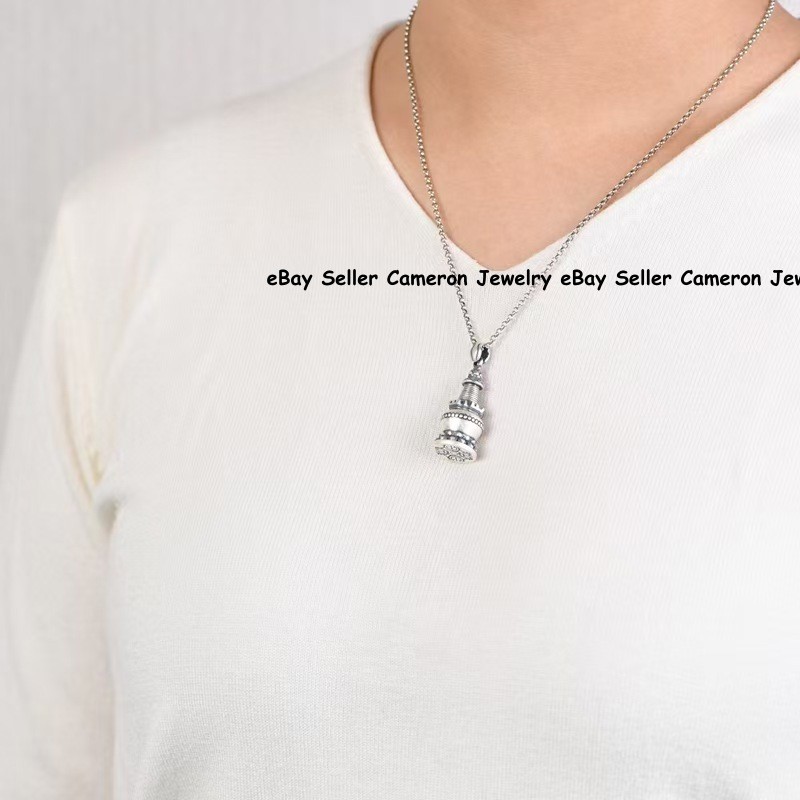 999 Pure SilverBuddhist Stupa Pendant Tibetan Style Charm Can Open 11-12g